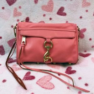 Rebecca Minkoff ◆ Mini MAC Crossbody - Neon Pink